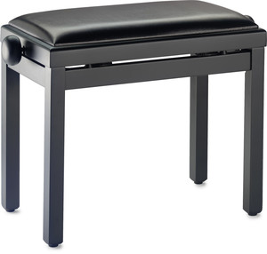 כסא פסנתר שחור Stagg PB39 BKM SBK