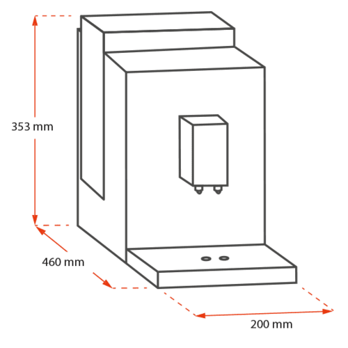 Melitta Avanza Silver Series 600 coffee machine