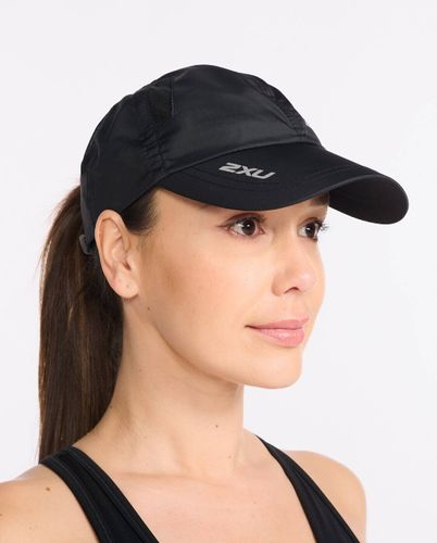 Run Cap BLK/BLK OSFA U