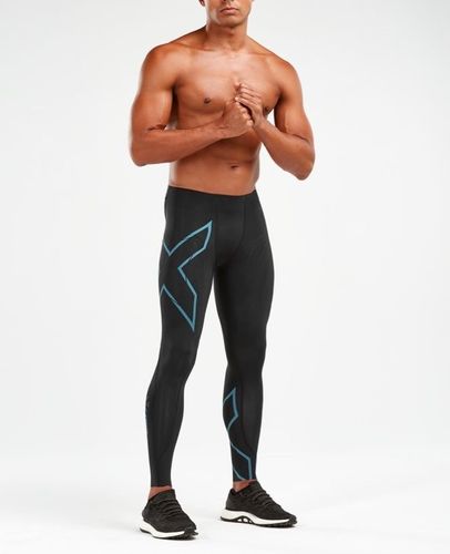 MCS Run Comp Tight w Back Stor BLK/CSR M