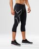 Core Compression 3/4 Tights BLK/SIL M