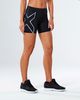 Compression 5 Inch Shorts BLK/SIL W