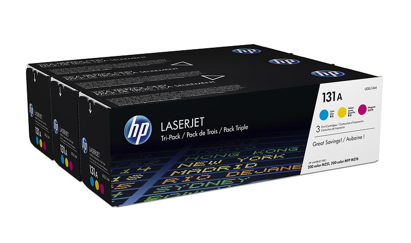 מארז טונרים צבע מקוריים HP 131A U0SL1A