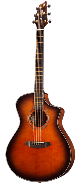 גיטרה אקוסטית מוגברת Breedlove Performer Concert Bourbon CE