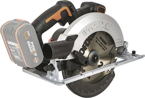מסור עגול נטען 20V 185MM Brushless [גוף בלבד ] WORX  WU538I.9