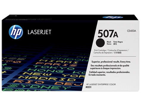 טונר שחור מקורי CE400A 507A HP