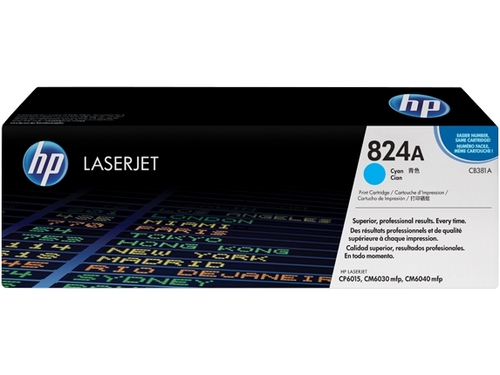 טונר כחול מקורי CB381A 824A HP
