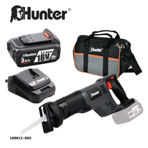מסור חרב נטען   18V | עם סוללה 2AH ותיק |  Hunter