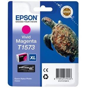 מחסנית דיו אפסון מקורי מג'נטה - Magenta Epson T1573 - R3000 - C13T15734010