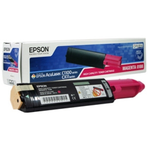 "טונר לייזר Epson מקורי אדום - 4,000 עמ