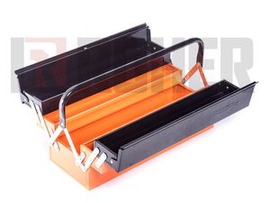ארגז כלים הרמוניקה מתכת ארוך 56X21X20 ס"מ