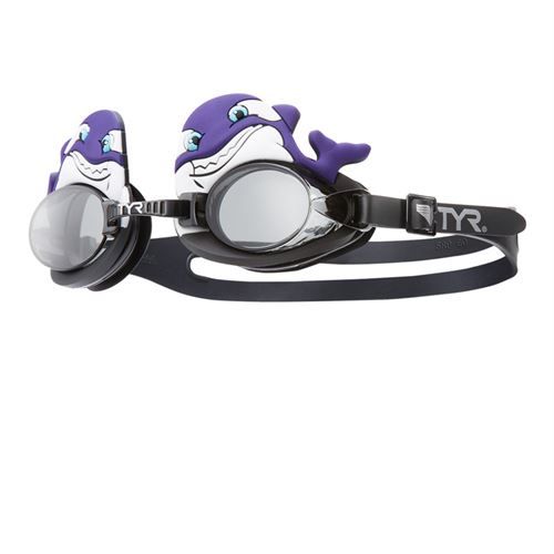 CHARATYR HPPY WHALE GOGGLE PURPLE משקפת שחיה לילדים