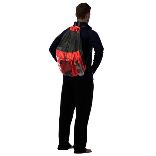 שק ציוד לשחיה BIG MESH MUMMY BAG LIGHT BLUE