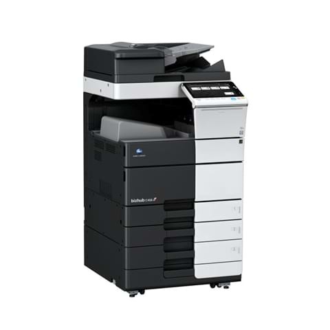 מכונת צילום משולבת צבעונית מחודשת Konica Minolta bizhub C458