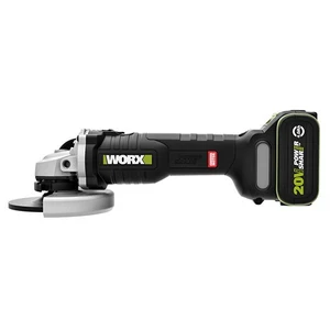 משחזת זווית 4.5" דגם WU809.1 נטענת 2 סוללות 4 אמפר 20V