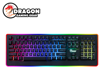 מקלדת גיימינג Dragon Metallic GPDRA-RGB7