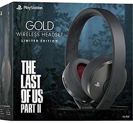 GOLD WIRELESS HEADSET PS4 : THE LAST OF US 2