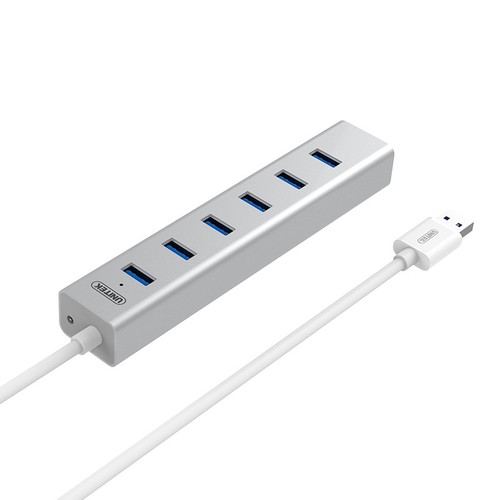 מפצל 7 תחנות USB 3.0 UNITEK Y-3090