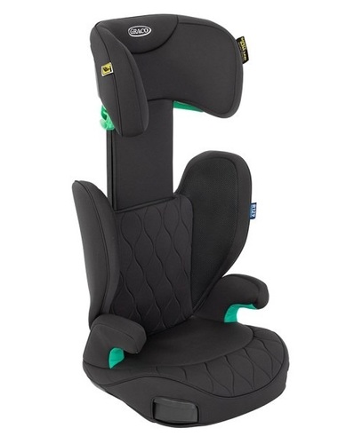 בוסטר גב לילדים אפיקס Affix R129 עם חיבור איזופיקס וריפוד עבה במיוחד - שחור Midnight גרקו