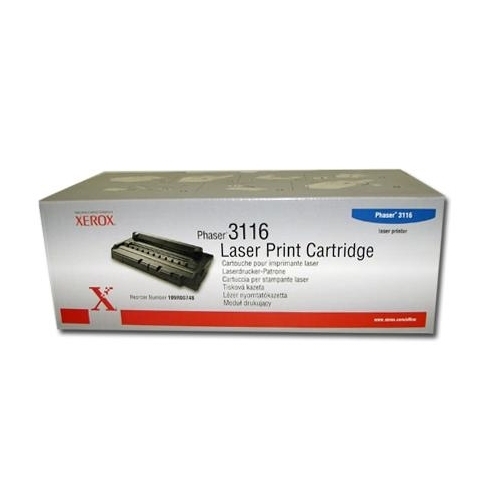 טונר לייזר מקורי שחור 3,000 עמ' ב-5% כיסוי Xerox Phaser 3116   109R00748