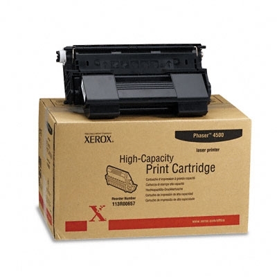 טונר לייזר מקורי שחור 18,000 עמ' ב-5% כיסוי Xerox Phaser 4500B/N/DT/DX, 113R00657