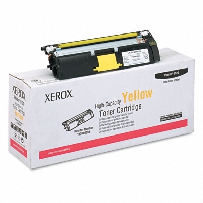 טונר לייזר מקורי צהוב 4,500 עמ' ב-5% כיסוי Xerox Phaser 6120 113R00694