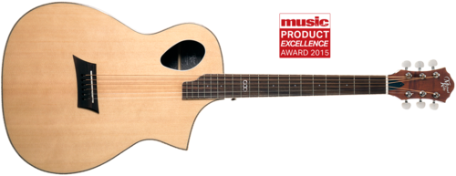 גיטרה אקוסטית מוגברת MICHAEL KELLY Triad Port + FISHMAN