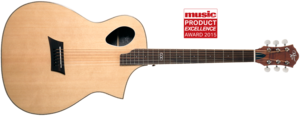 גיטרה אקוסטית מוגברת MICHAEL KELLY Triad Port + FISHMAN