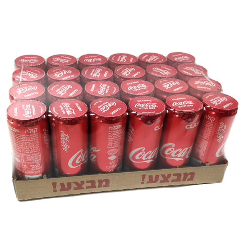 מגש פחיות קוקה קולה (24*330 מ