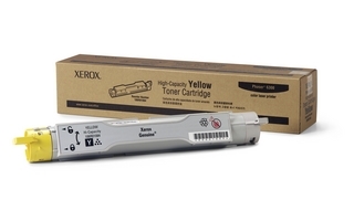 טונר לייזר Xerox 6300 מקורי צהוב - 7,000 עמ' ב-5% כיסוי - 106R01084