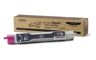 טונר לייזר Xerox 6350 מקורי אדום - 10,000 עמ' ב-5% כיסוי - 106R01145