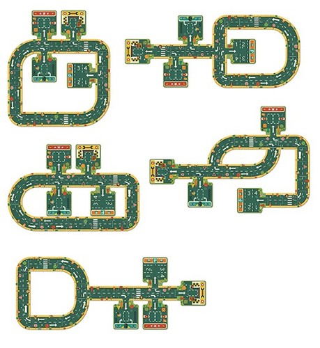 פאזל - דרכים DJECO