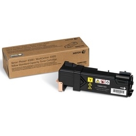 טונר לייזר מקורי צהוב  2,500 הדפסות ב-5% כיסוי - Xerox Phaser 6500N / WorkCentre 6505MFP - 106R01603