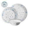 סט צלחות 18 חלקים, קורנינג פרובנסיאל בלו | Corning Ware Provincial Blue