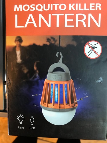 פנס וקוטל יתושים נטען MOSQUITO KILLER LANTERN