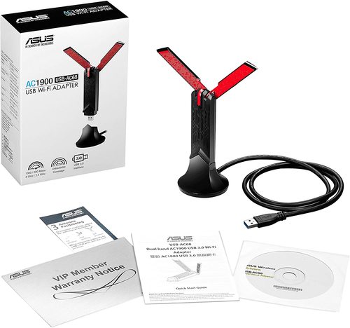 מתאם רשת אלחוטי ASUS USB-AC68