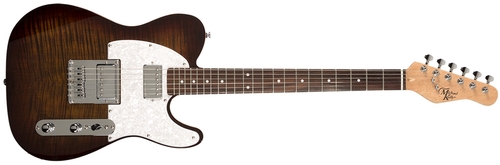 גיטרה חשמלית MICHAEL KELLY 53DB HH Pau Ferro Dark Tiger's Eye