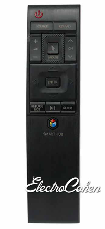 שלט תואם לטלוויזיה חכמה סמסונג SAMSUNG SMART TV דגם : SMART HUB
