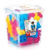 ארגז עם 100 לבני בניה גדולות וצבעוניות Dolu Toys
