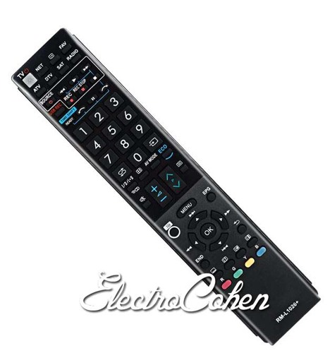 שלט תואם לטלויזיה חכמה שארפ SHARP AQUOS TV