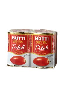 עגבניות איטלקיות שלמות מקולפות במארז זוגי Mutti