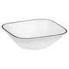 בול למרק 650 מ"ל מרובע פס שחור | Corning Ware Timber Shadows