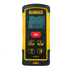 מד טווח לייזר 50 מטר dewalt DW03050