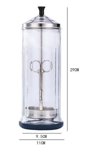 מיכל לחיטוי אביזרים ומספריים DISINFECTING JAR