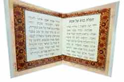 תפילת בנים על אבות דמוי עור