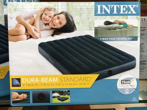 מזרון מתנפח זוגי לבית ולשטח INTEX 64733 DURA BEAM