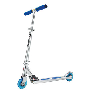 קורקינט מתקפל לילדים ונוער דגם A קיפול מהיר ועד משקל 65 ק"ג - כחול