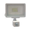 הצפה לבן SMD IP65 10W MIRAGE כולל חיישן אור קר