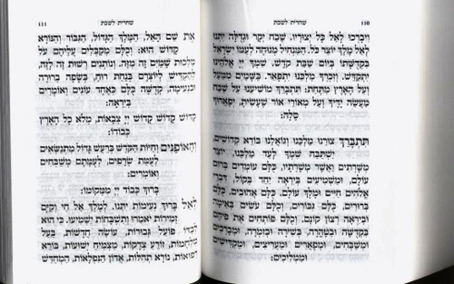 סידור וחומש לשבת תורת השם (S)