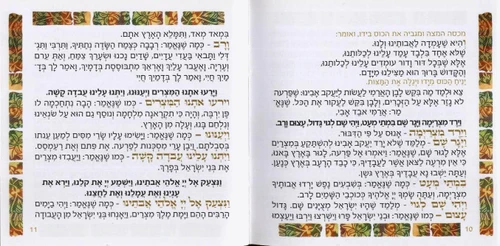 הגדה של פסח פריחת האביב- פורמט קטן בחצי מחיר (S)